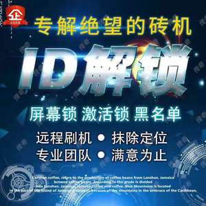 id解锁 解屏幕id锁Phone6 7 8p X11解激活锁手机刷机苹果维修