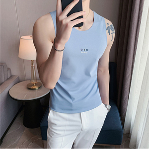 001人付款淘宝正锦男士短袖内衣高弹力修身v领背心半袖t恤棉莱卡汗衫