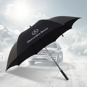 奔驰雨伞原装大伞全自动专用伞大雨伞长柄伞折叠标志大牌高端4s店