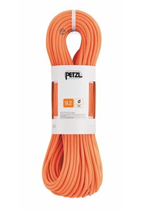 法国PETZL攀索VOLTA 9.2mm户外攀岩登山动力绳子救援稳定耐磨特价