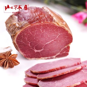 上海山林大红五香牛肉真空包装开袋即食卤味熟食休闲旅游食品