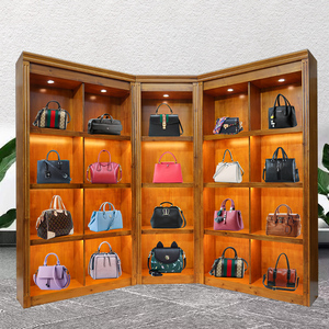现代包包展示架复古直播间展示柜鞋子展示柜奢侈品展示柜茶叶柜