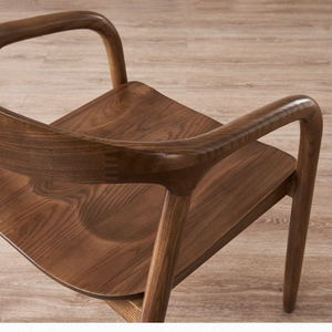 北欧实木椅子餐椅家用书桌椅餐厅酒店会议椅现代简约靠背椅总统椅