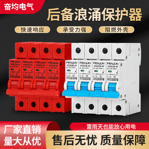 一级二级SPD浪涌后备保护器 SCB前置保护开关40KA100KA12.5KA25KA