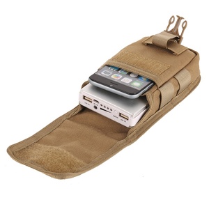 1000D牛津布6寸手机包腰挂包MOLLE战术双层钱包户充电宝包6.5寸
