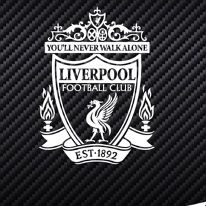 英超利物浦红军车贴反光贴纸球队队标队笔记本徽欧冠足球车贴