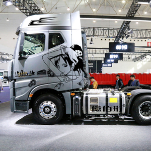 适用于格尔发k7拉花车身贴个性贴画大货车重卡牵引车贴装饰贴纸