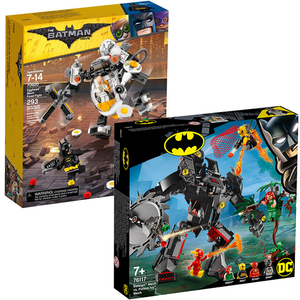 乐高超级英雄76117蝙蝠侠机甲大战毒藤女70920机械食物战斗积木男