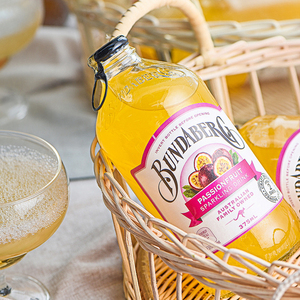 澳洲bundaberg宾得宝果汁375ml*4瓶网红碳酸气泡水饮料汽水葡萄柚