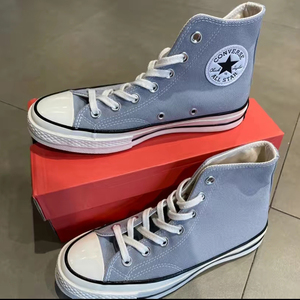 gaojie520o淘宝匡威converse1970s灰蓝色低帮三星标帆布鞋160523c