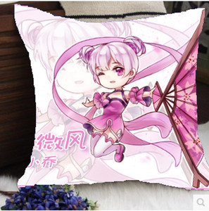 王者q版抱枕h沙发床头汽车靠垫 蔡文姬露娜小乔扁鹊虞姬等新品