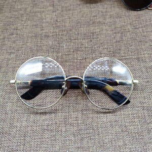 天然水晶石头眼镜男女款白茶水晶老料圆形太阳镜养目抗疲劳正品新