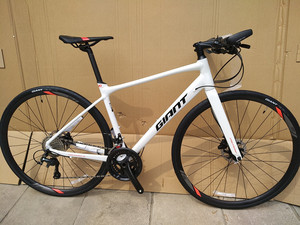 包邮正品19款giant捷安特fastroad sl1碳叉tigra 20速平把公路车