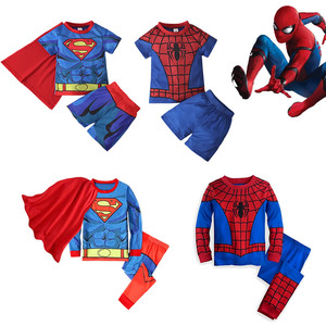 宝宝万圣节服装cosplay角色扮演搞笑怪蜘蛛侠复仇者联盟超人衣服