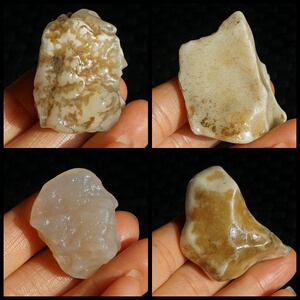 3天然戈壁蛋白石原石太阳绣摆件雕刻料罗布泊矿物标本样品地表料