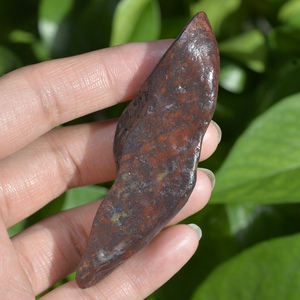 l=80mm天然疑似陨石 新疆红色伊丁陨石原石天宝石象形奇石6