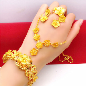 结婚首饰黄金套装