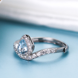 水滴戒指水滴形