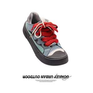 多嘴驴donkey 鞋子男2022年新款潮鞋百搭平底休闲板鞋大头男鞋