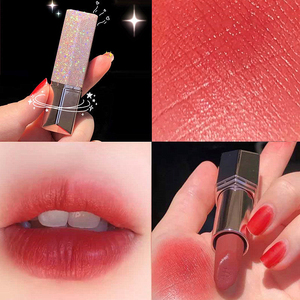 阿玛尼ins超火小呆萌黄皮素颜显白口红学生款党平价不掉色网红同