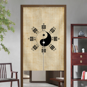 八卦图门帘