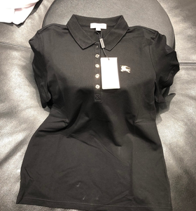 德国直邮 burberry巴宝莉正品女士短袖长袖胸前金色标t恤polo衫
