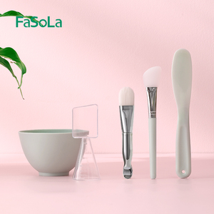FaSoLa硅胶面膜碗套装面膜搅拌碗面膜涂抹工具美容院专用面膜碗勺