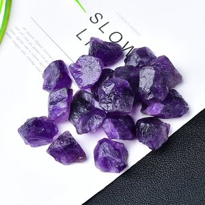 乌拉圭天然紫水晶摆件深紫色原石宝石矿石标本香薰扩香石吊坠饰品