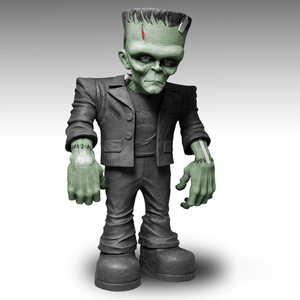 初版mezco环球怪物宇宙科学怪人弗兰肯潮玩公仔人偶模型手办摆件
