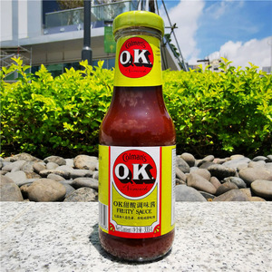 英国进口ok甜酸调味酱牛排kfc麦当劳甜酸酱 ok fruity sauce 335g
