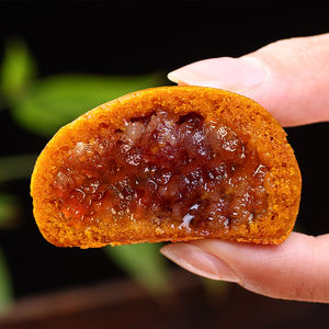 宣威苦荞云腿月饼云南特产火腿小饼中秋滇式送礼酥皮老式散装糕点