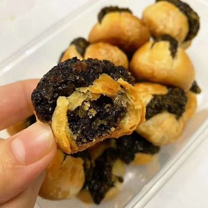 潮汕尾海丰正宗特产小吃办公休闲零食纯手工紫菜饼下午茶传统点心