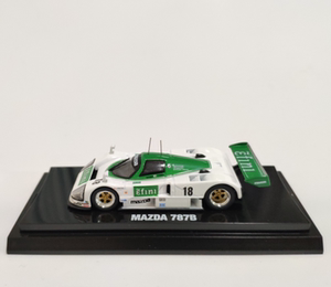 1:64京商kyosho马自达mazda 787b勒芒赛车tlv 18# spark风火轮