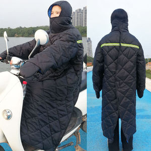 洁雅美车品旗舰店天猫冬季长款女外套棉衣加厚防水骑车挡风被电动