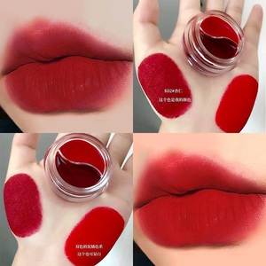 新款vnc巧克力唇泥哑光唇釉平价学生口红小众品牌女雾面丝绒双色