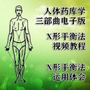 火柴棒医生周尔晋x形平衡法视频教程人体药库学三部曲电子版