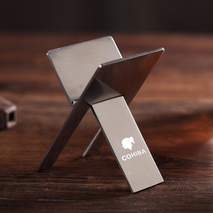 雪茄专用支架雪茄展示托架折叠式架子三角架式雪茄烟托