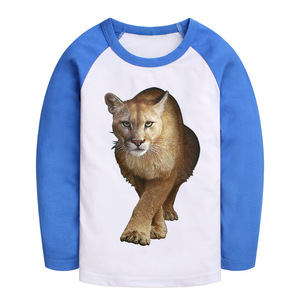 豹子图案儿童衣服