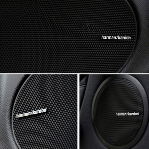 汽车音响标宝马音响罩装饰贴标哈曼卡顿金属标志 harman/kardon标