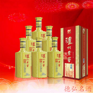 泸州老窖柔雅头曲六年窖42度 浓香型婚庆酒500ml*6整箱低价