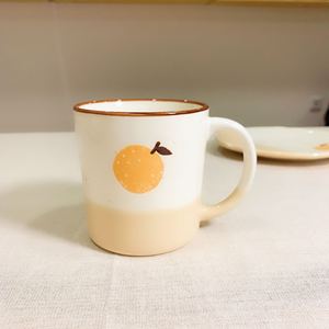 日本进口izawa井泽橘子柚子陶瓷马克杯餐具咖啡杯喝甜点盘咖喱盘