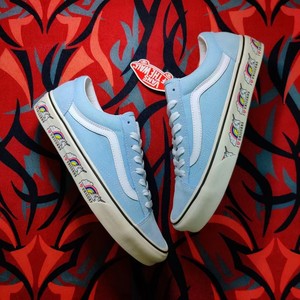 vans独角兽蓝