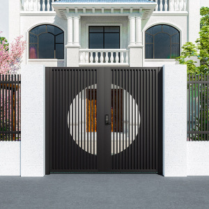 农村门庭院大门别墅大门乡村铁门院子大门双开大门家用对开门定制