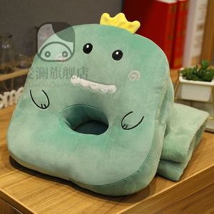 抱枕带洞靠枕寝室睡觉专用男吊篮藤椅靠垫桌上办公室午睡枕头背垫