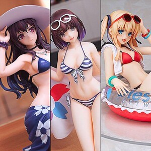 路人女主的养成方法手办霞之丘诗羽英梨梨加藤惠美少女动漫摆件