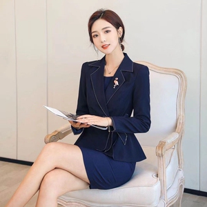 淘宝女装摄影网红模特职业装套裙拍摄小西服拼拍ol商务女装拍照