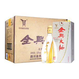 2010年 全兴大曲 十五年陈 浓香型 52度 500ml*6 白酒整箱装 老酒