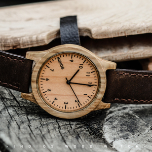 工装配饰手表森系复古阿美咔叽原宿风情侣款创意木质木头定制刻字