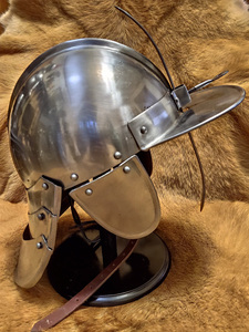 实时库存=17世纪轻骑兵头盔波兰翼骑兵盔hussar护鼻盔可穿戴包邮