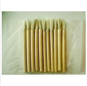 小毛刷抹药刷 一次性抹药棒vaidu毛刷用毛刷取药涂药棒上药